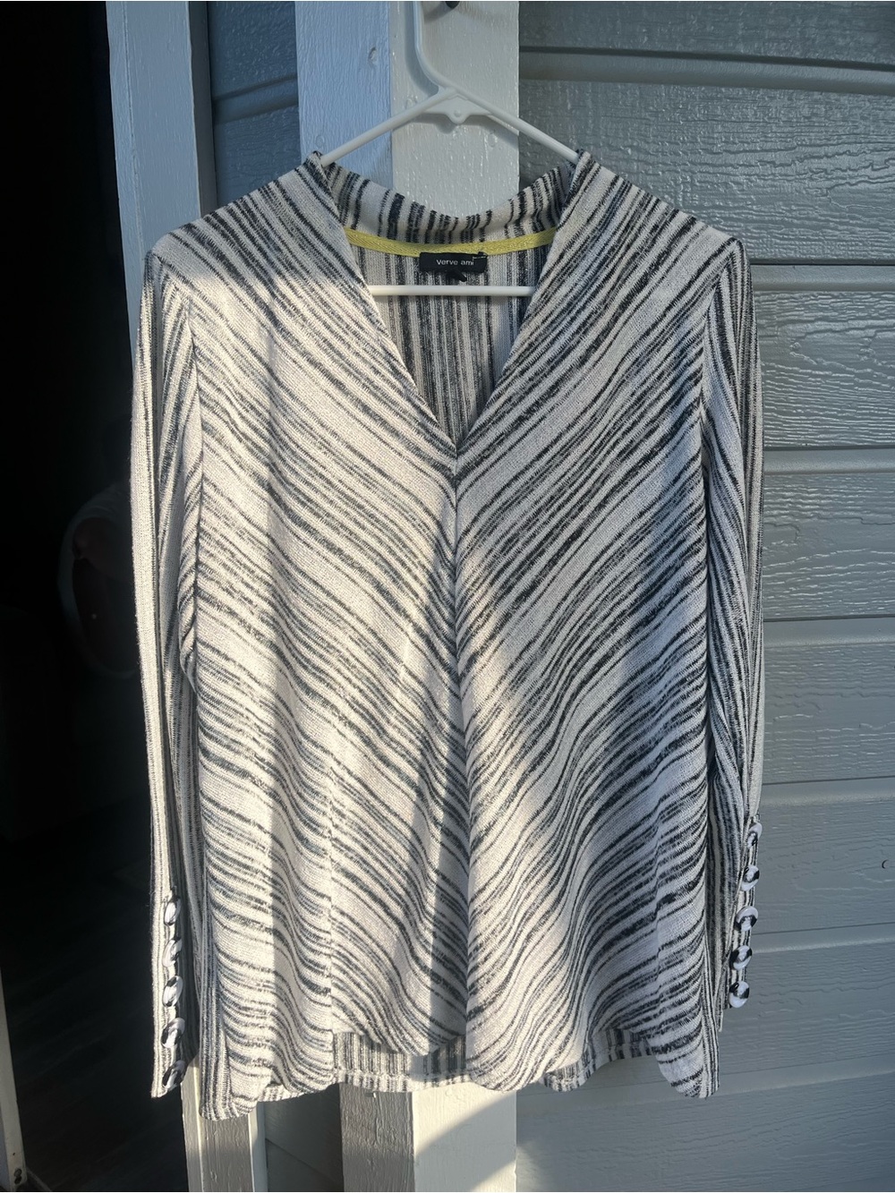 Lightweight V-Neck Knit Top